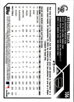 2023 Topps Chrome Ezequiel Tovar #106 Rookie