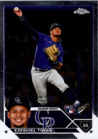 2023 Topps Chrome Ezequiel Tovar #106 Rookie