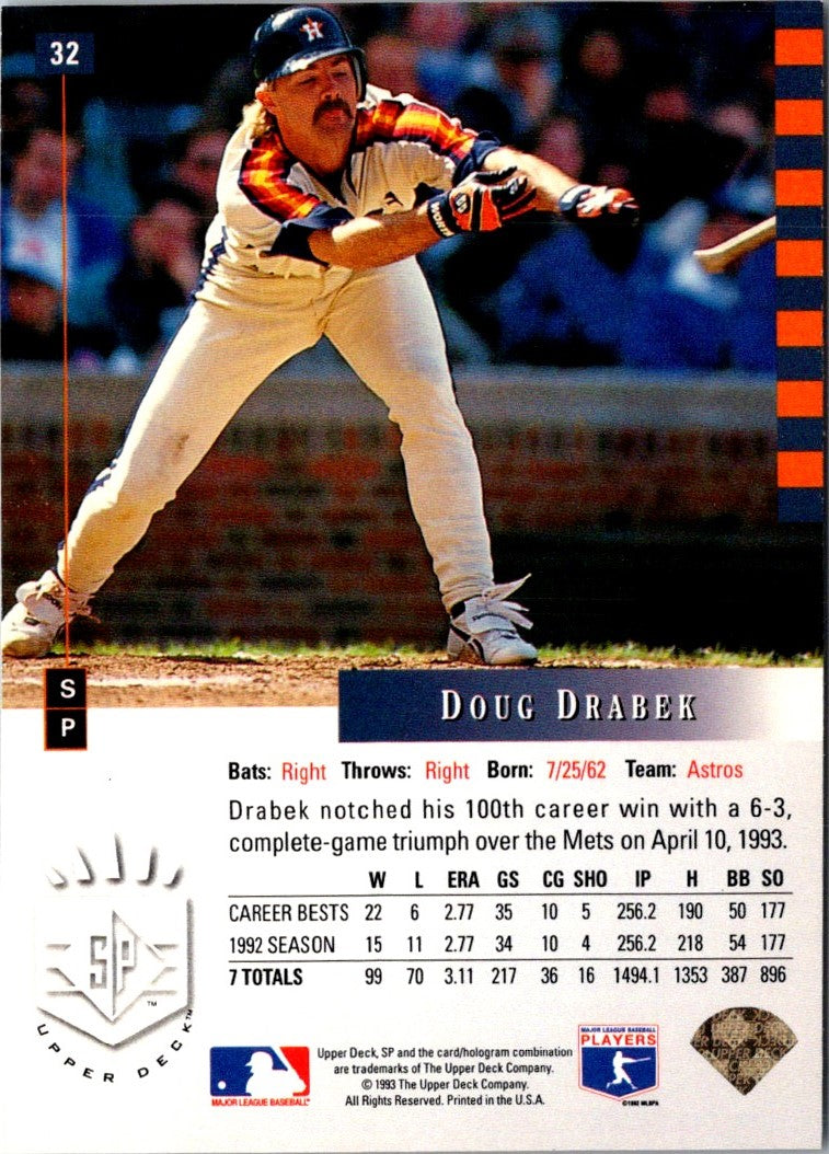 1993 SP Doug Drabek