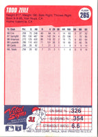 1990 Fleer Todd Zeile #265 Rookie
