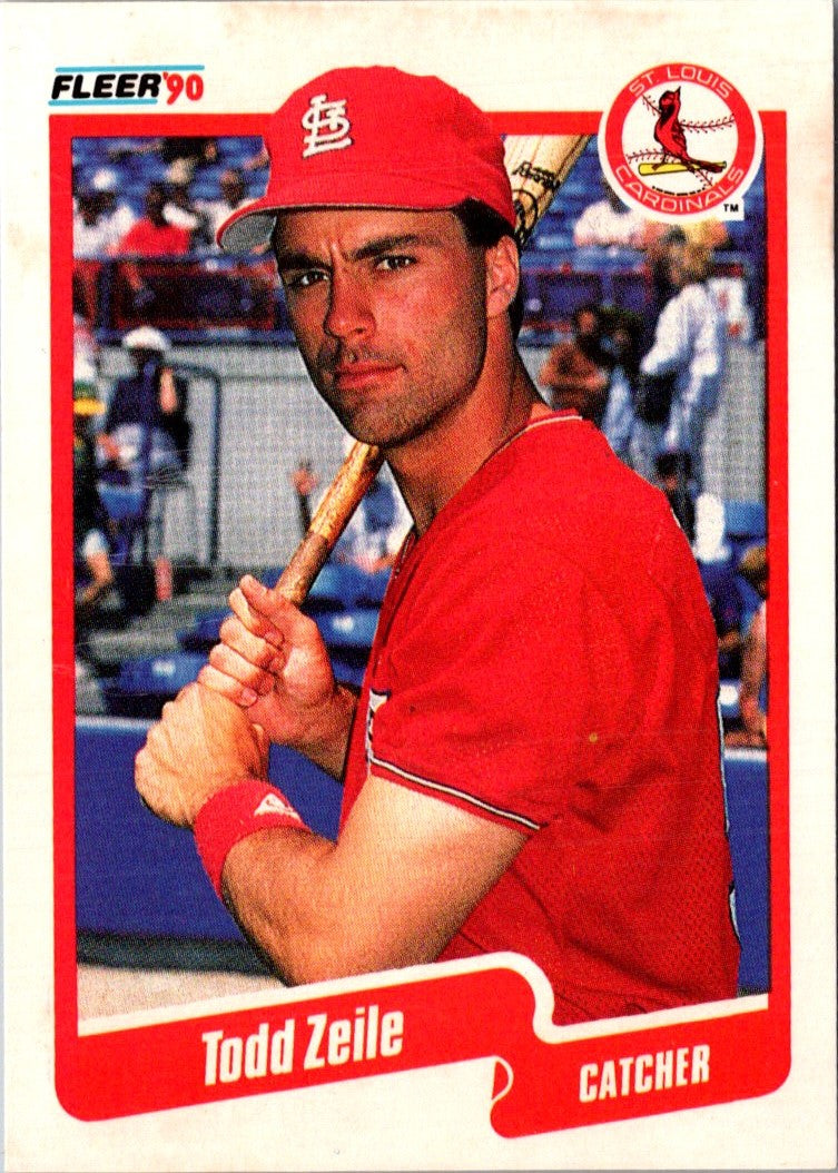 1990 Fleer Todd Zeile