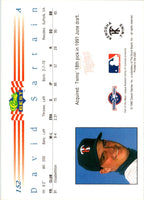 1992 Classic Best David Sartain #152