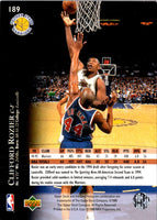 1995 Upper Deck Electric Court Clifford Rozier #189