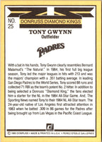 1985 Donruss Tony Gwynn #25