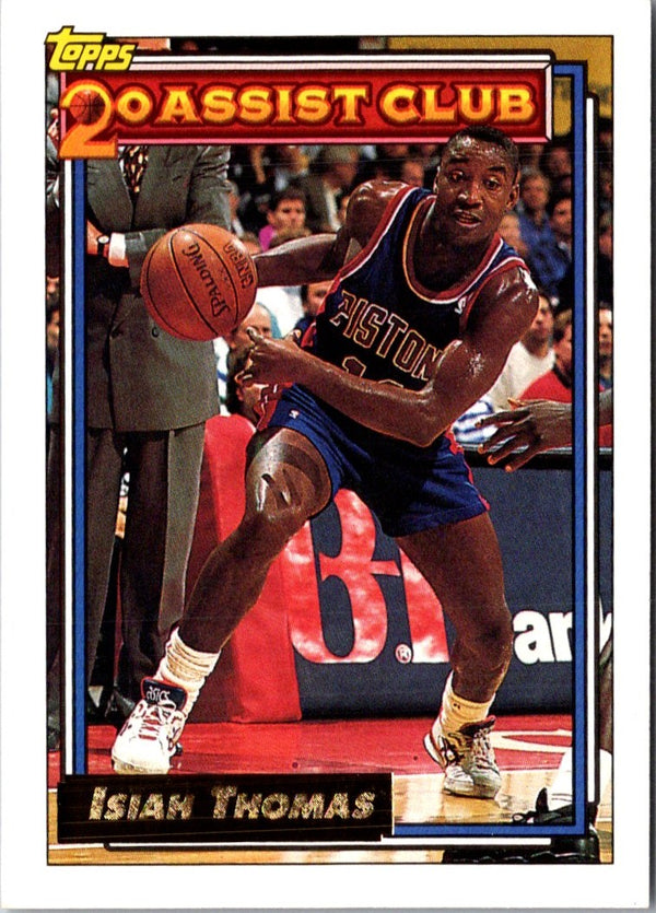 1992 Topps Gold Isiah Thomas #219