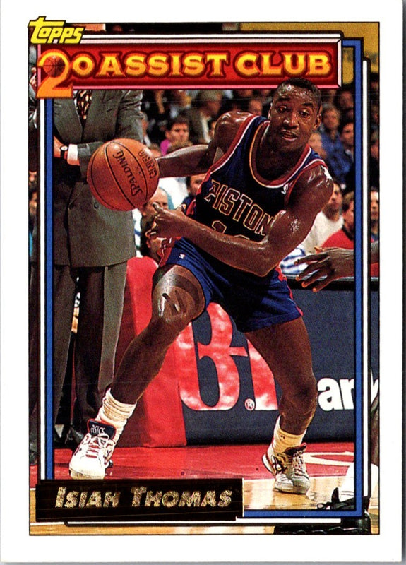 1992 Topps Gold Isiah Thomas #219