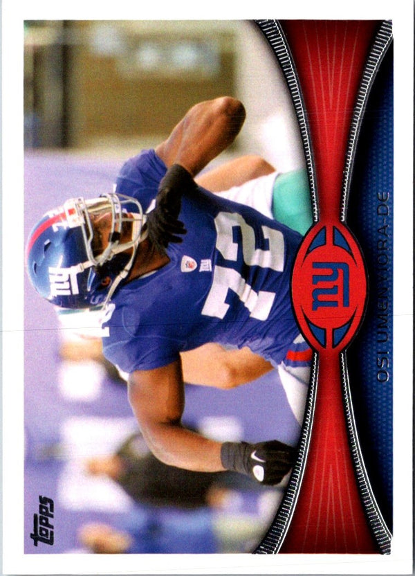 2012 Topps Osi Umenyiora #219