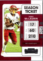 2021 Panini Contenders Terry McLaurin #98