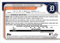 2024 Bowman Prospects Enrique Jimenez #BP-31