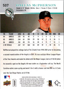 2008 Upper Deck Dallas McPherson