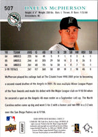 2008 Upper Deck Dallas McPherson #507