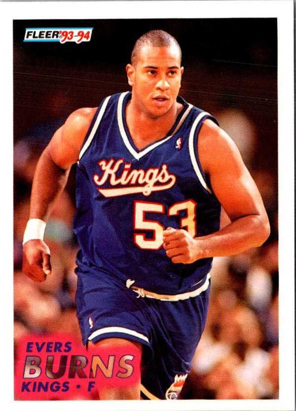 1993 Fleer Evers Burns #370 Rookie