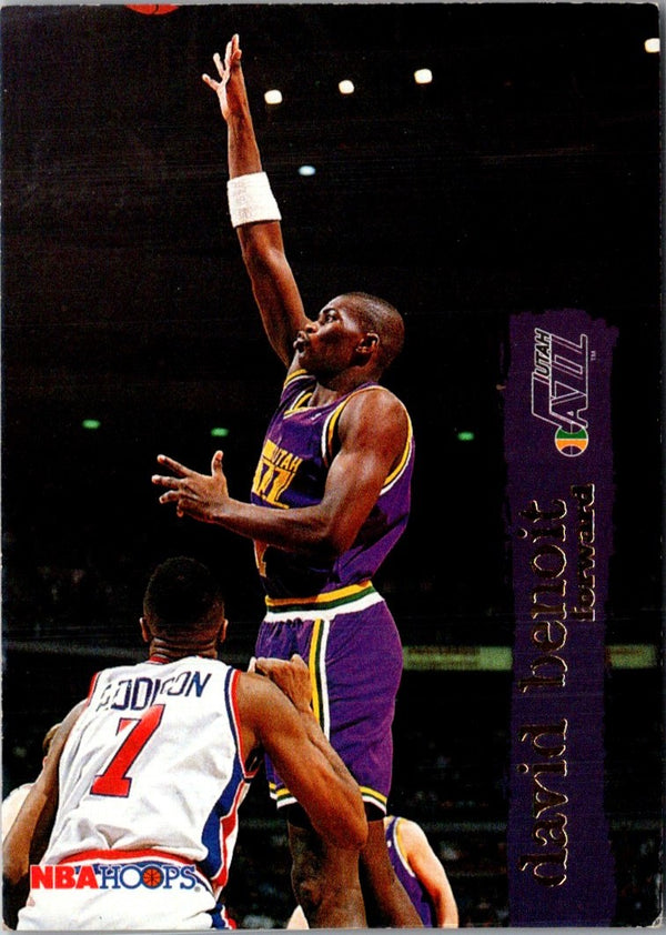 1995 Hoops David Benoit #158