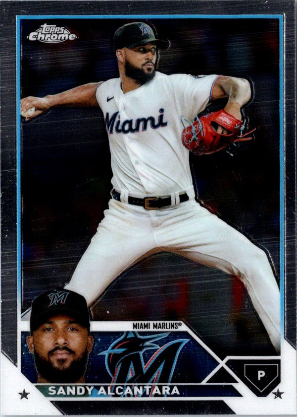 2023 Topps Chrome Sandy Alcantara #74