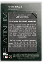2020 Bowman Platinum Purple Chris Sale #56 032/250