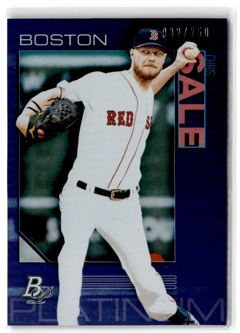 2020 Bowman Platinum Purple Chris Sale