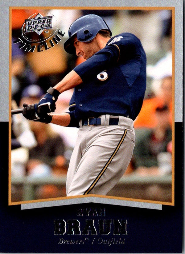 2008 Upper Deck Timeline Ryan Braun #18