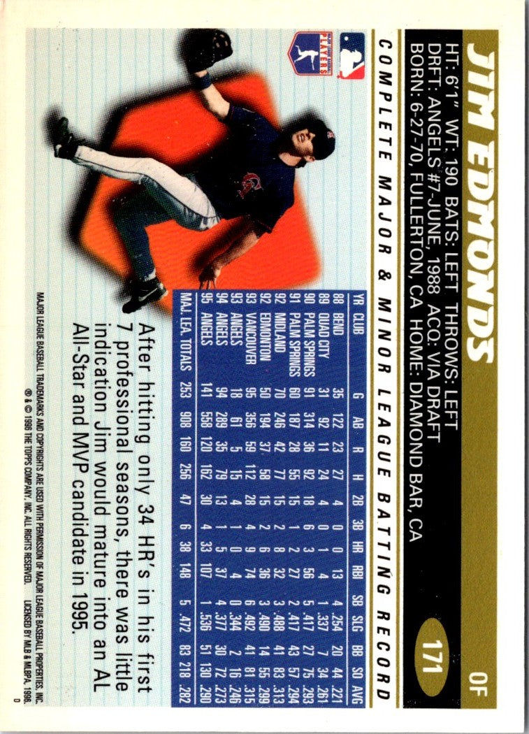 1996 Topps Jim Edmonds