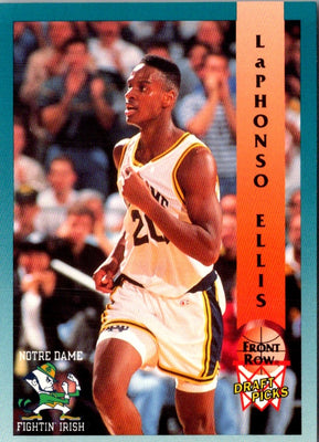 1992 Front Row Draft Picks LaPhonso Ellis #98