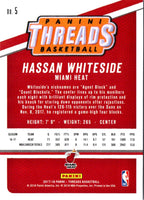 2017 Panini Threads Hassan Whiteside #5