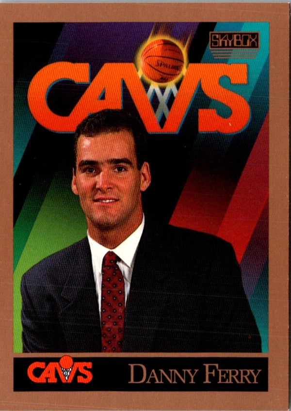 1990 SkyBox Danny Ferry #300 Rookie