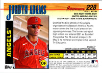 2021 Bowman Heritage Jordyn Adams #228