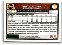 2008 Topps Chrome Matt Flynn #TC177