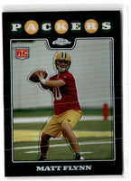 2008 Topps Chrome Matt Flynn #TC177