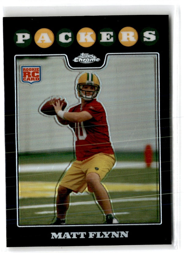 2008 Topps Chrome Matt Flynn #TC177