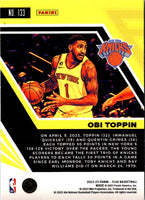 2022 Panini Flux Obi Toppin #133