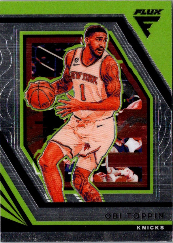 2022 Panini Flux Obi Toppin #133