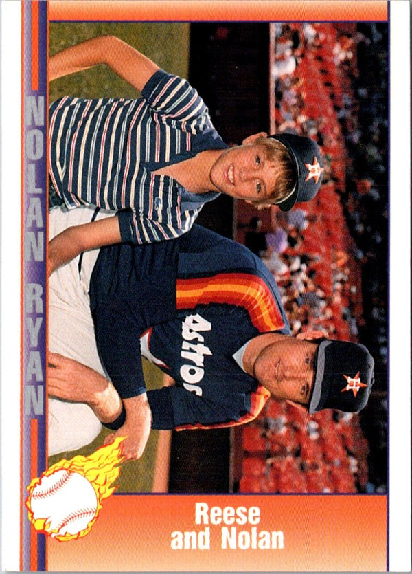 1991 Pacific Nolan Ryan Texas Express I Pitcher Texas Rangers #75