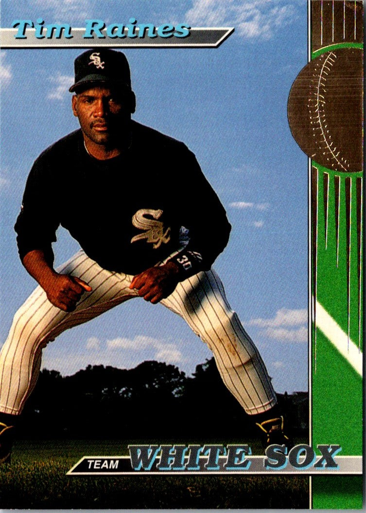 1993 Stadium Club Chicago White Sox Tim Raines