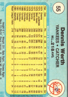1982 Fleer Dennis Werth #55
