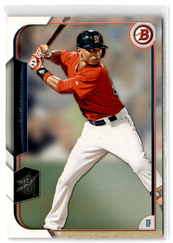 2015 Bowman Mookie Betts #27