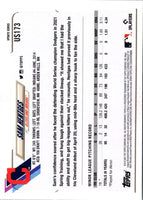 2021 Topps Update Sam Hentges #US173 Rookie
