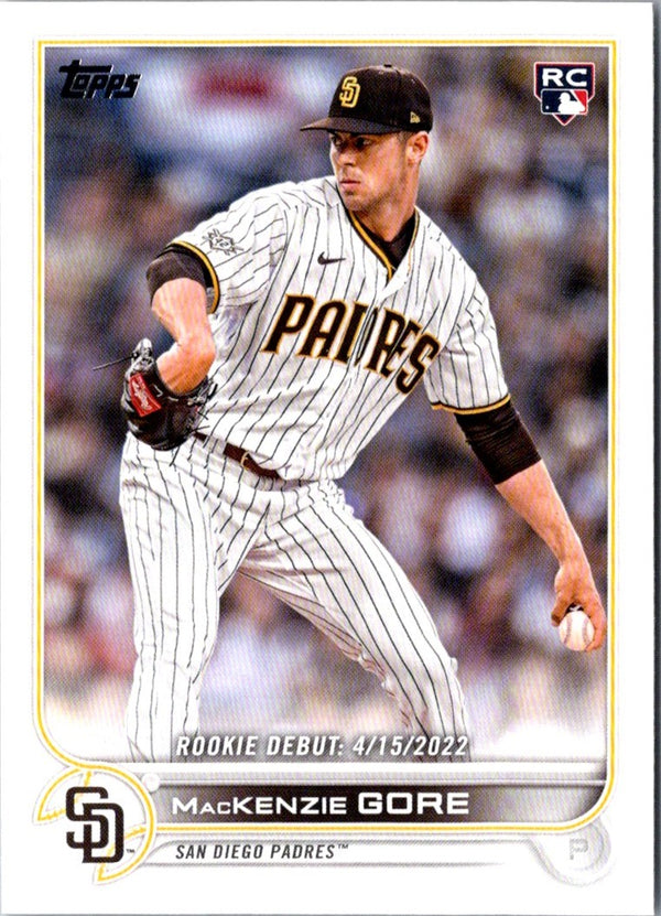 2022 Topps Update MacKenzie Gore #US294