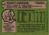1978 Topps Dwight Harrison #496