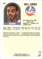 1989 Hoops Bill Jones #341 Rookie