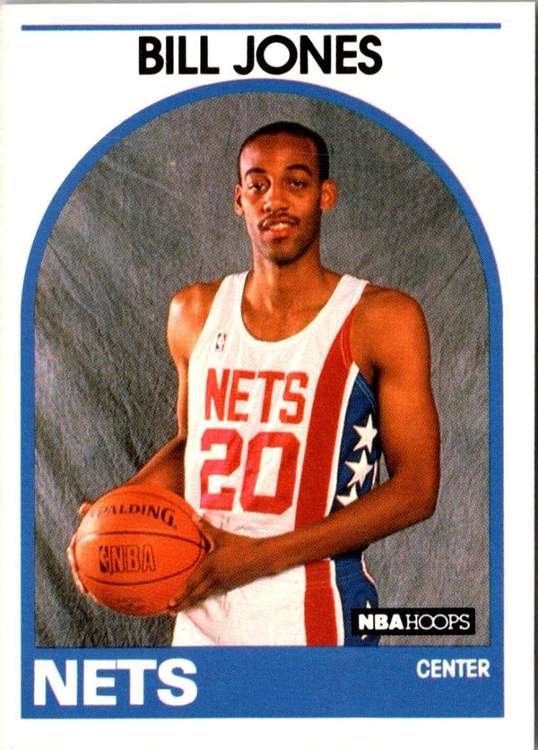 1989 Hoops Bill Jones #341 Rookie