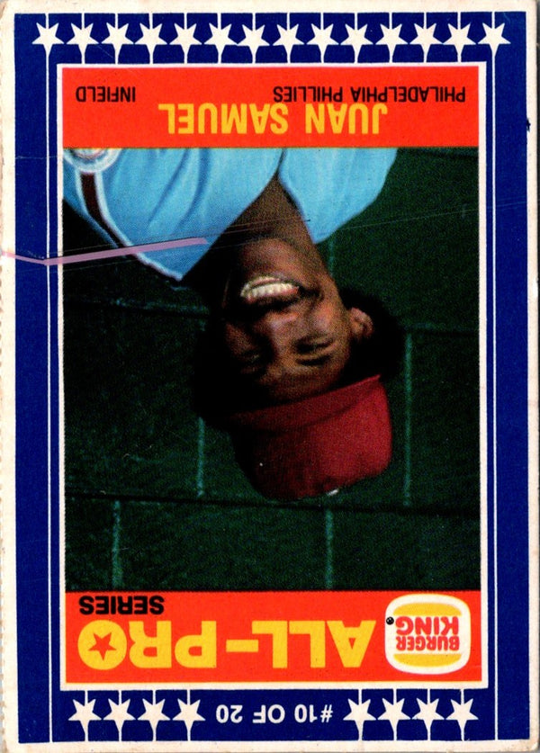 1986 Philadelphia Phillies Juan Samuel #1