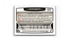 2013 Bowman Chrome Prospects Blue Wave Victor Sanchez #BCP104