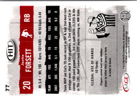 2008 SAGE HIT Glossy Justin Forsett #77