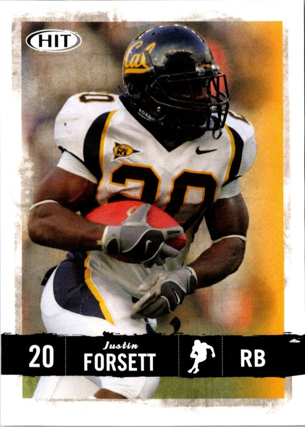 2008 SAGE HIT Glossy Justin Forsett #77