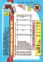 1991 Topps Chris Nilan #311