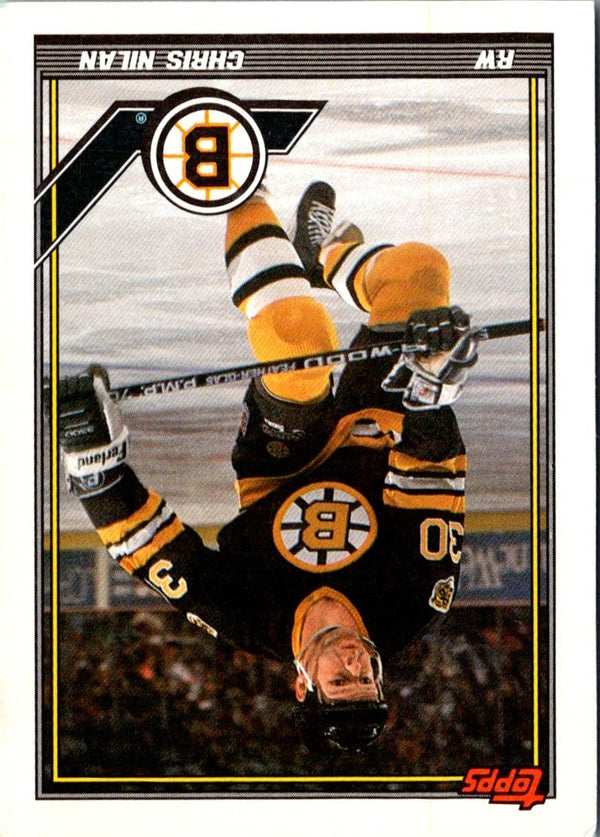 1991 Topps Chris Nilan #311