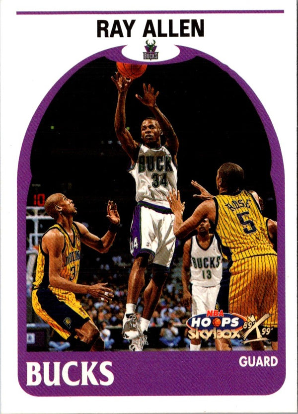 1999 Hoops Decade Ray Allen #108