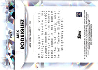 2022 Topps Chrome Update Diamond Greats Die-Cuts Alex Rodriguez #DGC-67