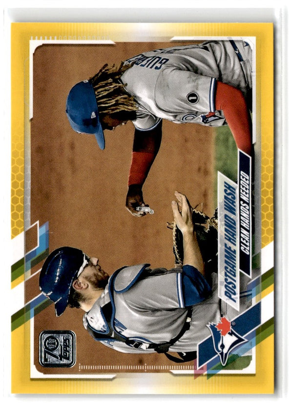 2021 Topps Gold Postgame Hand Wash #159