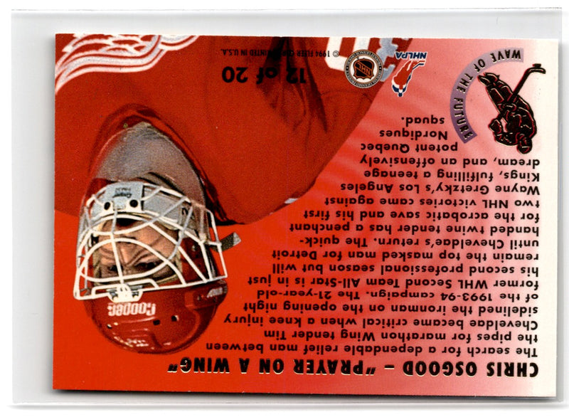 1993 Ultra Wave of the Future Chris Osgood